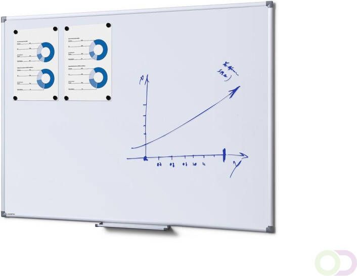 ScrittoÂ Economy Whiteboard 90 x 120 cm