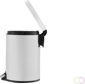 Eko pedaalemmer Serene 5 l wit