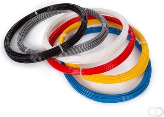 Velleman SET MET ABS-FILAMENT 1.75 mm 6 KLEUREN VOOR 3D-PRINTER EN 3D-PEN