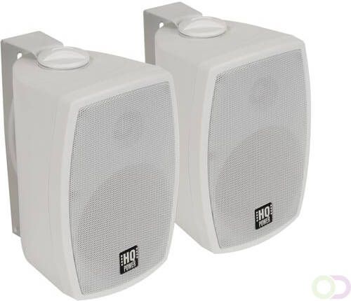 SET VAN 2 DYNAMISCHE TWEEWEG 4" LUIDSPREKERBOXEN 2 x 100w 16 ohms en 100V