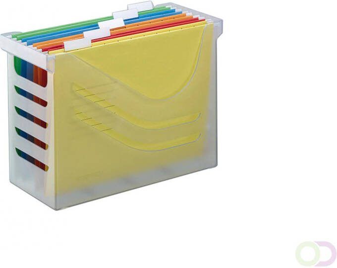 Silky Touch Hangmappenbox met hangmappen wit
