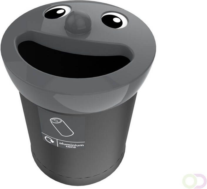 Smiley Face Bin 52 ltr aluminium cans