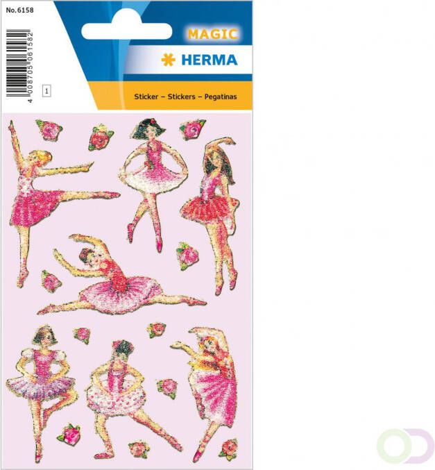 Herma Stickers ballerina Crystal