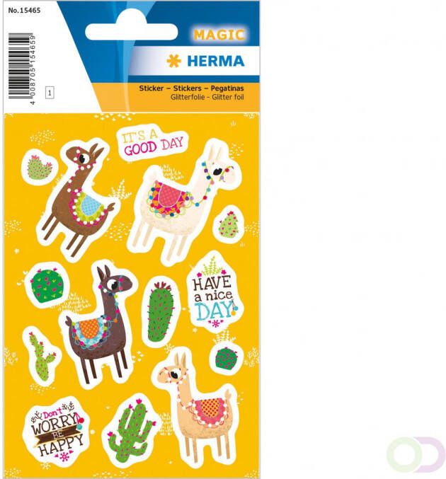 Herma Stickers de lama glitterfolie