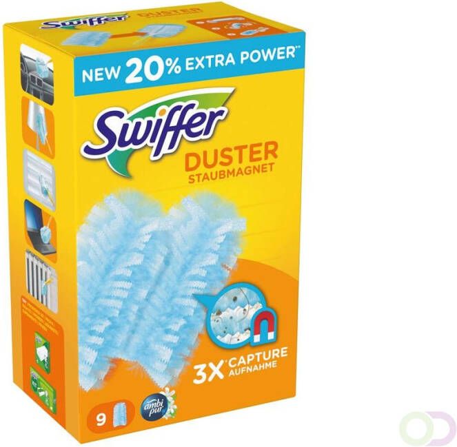 Swiffer Duster Trap &amp Lock navullingen Met Een Geur Van Ambi Pur x9