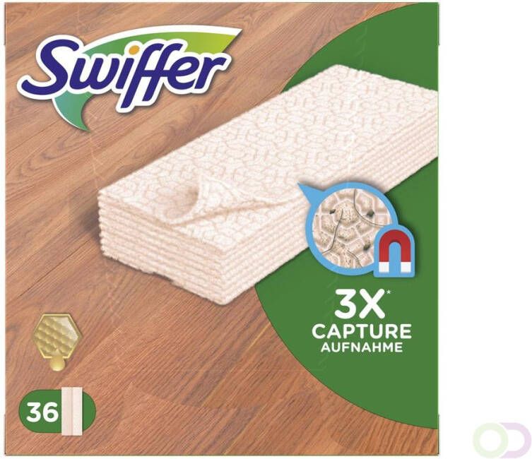 Swiffer Vloerreiniger Droge Doekjes Voor Parket Navullingen x36