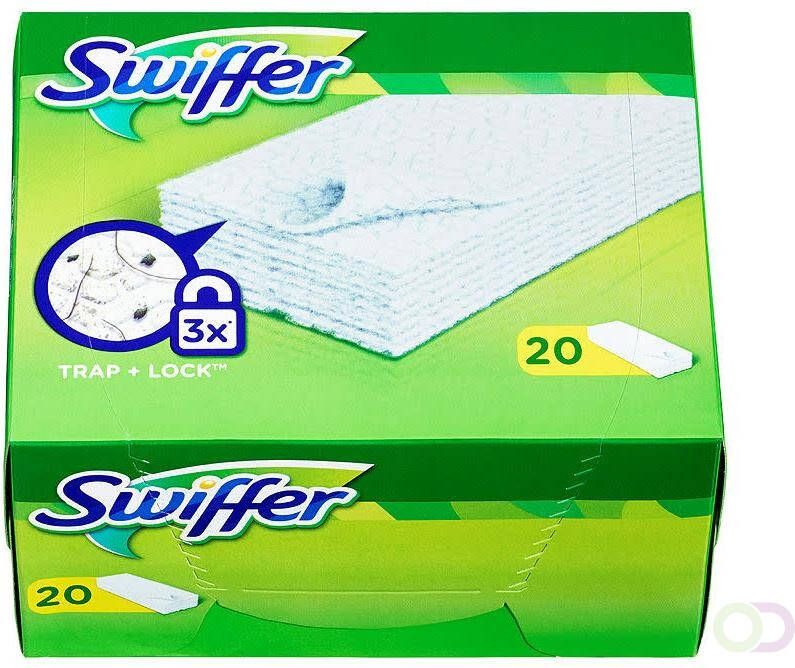 Swiffer Vloerreiniger Stofdoekjes Navullingen x20 Vangt En Houdt Stof Vast