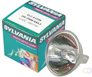 SYLVANIA HALOGEENLAMP 250W 24V ELC LONG LIFE GX5.3 3400K 1000h