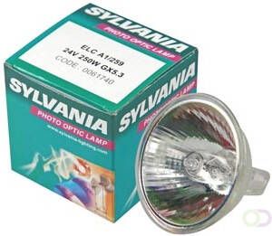 SYLVANIA HALOGEENLAMP 250W 24V ELC LONG LIFE GX5.3 3400K 500h