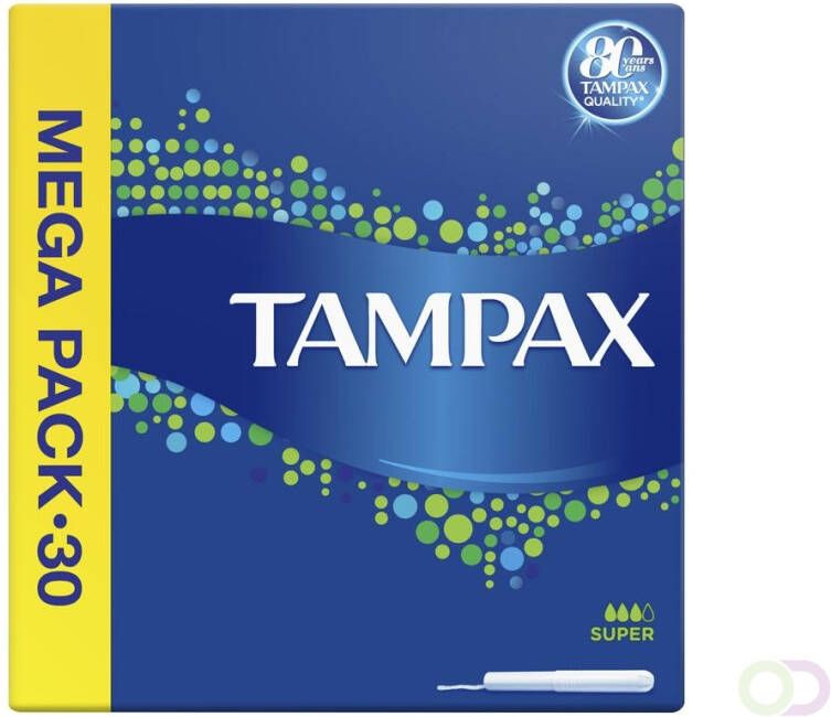 Tampax Super Tampons Inbrenghuls x30