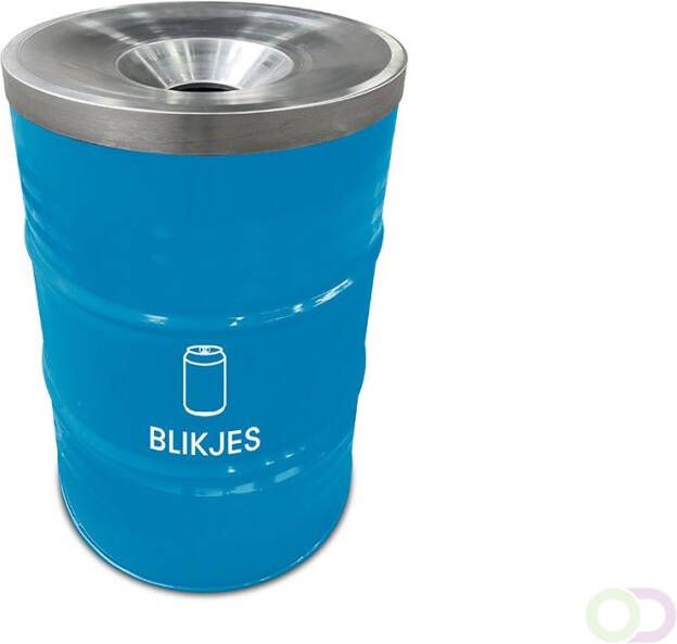 The BinBin Blikjes met vlamvertragend deksel 200 ltr