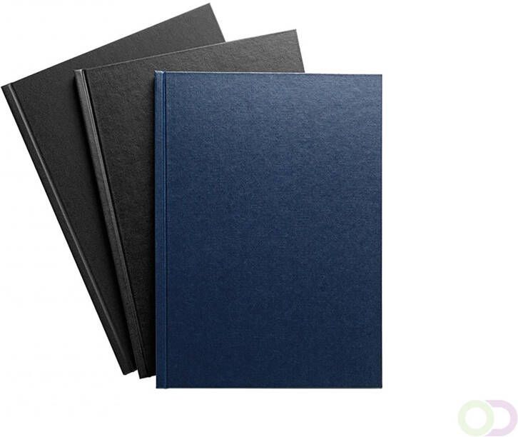 Thermo Hardcover Linnen 6mm Blauw