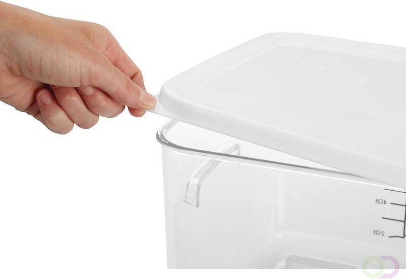 Vierkant deksel small Rubbermaid