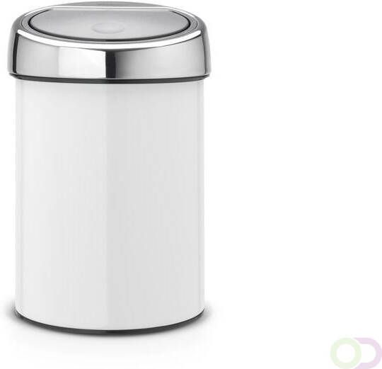 Wandafvalemmertje Touch Bin 3 ltr Brabantia