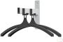 V-part wandgarderobe 2 haken met hangers - Thumbnail 1