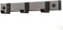 V-Part Wandgarderobe HIQ 3 haken - Thumbnail 1