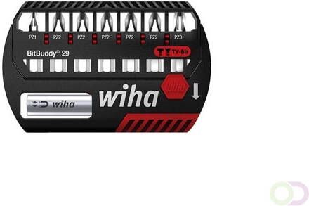 Wiha Bitset BitBuddyÂ® TY bit 29 mm Pozidriv 8 delig 1 4"(42098 )