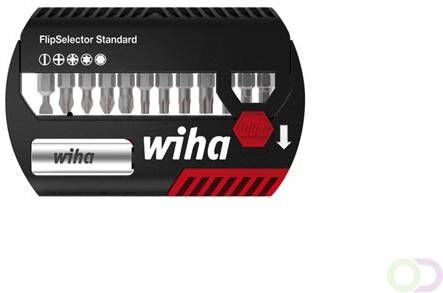 Wiha Bitset FlipSelector Standard 25 mm assorti 13-delig 1 4" met riemclip in blister (39083)