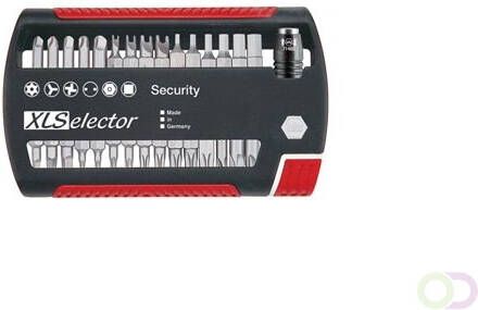 Wiha Bitset XLSelector Security Standard 25 mm assorti 31-delig 1 4" (29416)