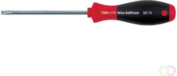 Wiha Schroevendraaier SoftFinish TORXÂ Â TamperÂ ResistantÂ (metÂ boring) met ronde schacht (03107) T8H x 60 mm