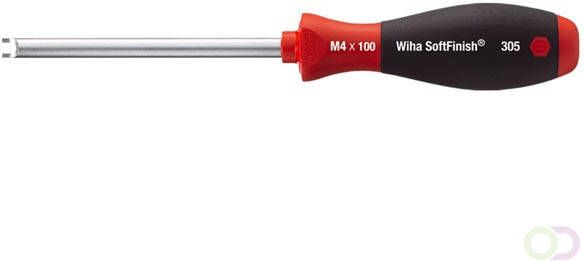 WIHA SOFTFINISH SLEUFMOERDRAAIER RONDE SCHACHT M4 x 100