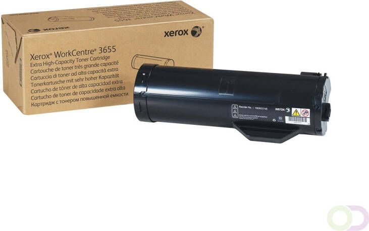 XEROX WC 3655 toner zwart extra HC