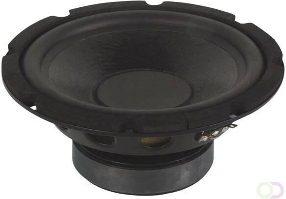 Velleman Luidspreker subwoofer 6.5" vermogen 250 W 125 W RMS impedantie 8 Ã¢âÂ¦ zwart