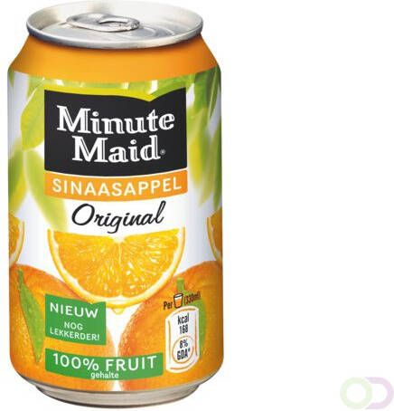 Minute maid Frisdrank Orange blikje 0.33l