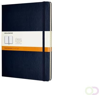 Moleskine Notitieboek XL 190x250mm lijn sapphire blue