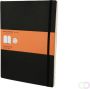 Moleskine notitieboek ft 19 x 25 cm gelijnd soepele cover 192 blad zwart - Thumbnail 3