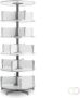 Moll klasseerzuil Multifile 5 verdiepingen hoogte 195 cm voor maximum 120 ordners wit - Thumbnail 2