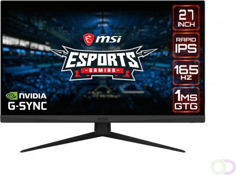 MSI Optix G273QF 68 6 cm (27") 2560 x 1440 Pixels Quad HD LCD Zwart (OPTIX G273QF)