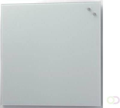 Naga magnetisch glasbord wit ft 45 x 45 cm