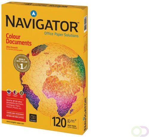 Navigator Kopieerpapier Colour Documents A4 120gr wit 250vel
