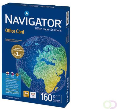 Navigator Office Card A4 160gr wit 250vel