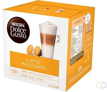 NescafÃ© Dolce Gusto koffiecapsules Latte Macchiato pak van 16 stuks