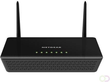 Netgear D3600 ADSL2+ Wi-Fi Ethernet LAN Dual-band Zwart