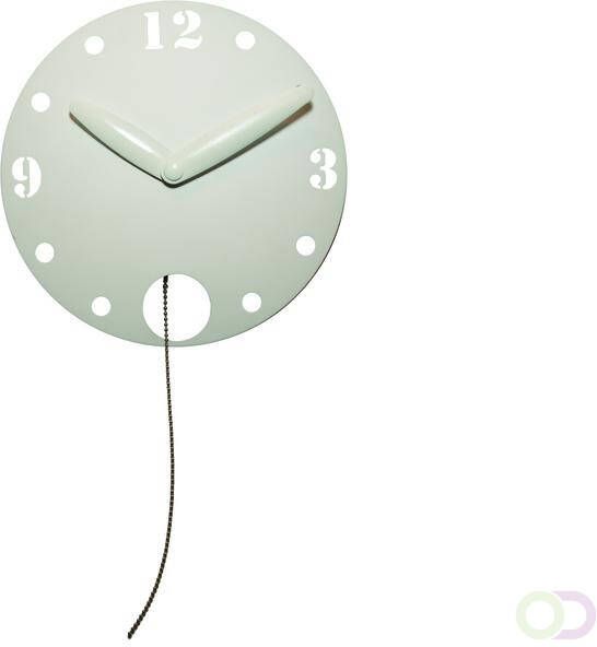 NeXtime Wandklok 30x55 5cm plastic Waggle