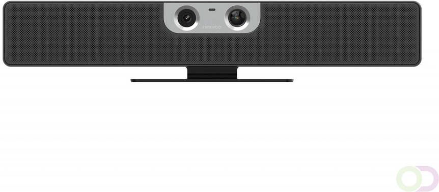 Nexvoo Benelux B.V. Nexvoo NexBar DoubleView Pro N120Wcamera voor videoconferentie 8 MP Zwart 3840 x 2160 Pixels 30 fps (N120W)