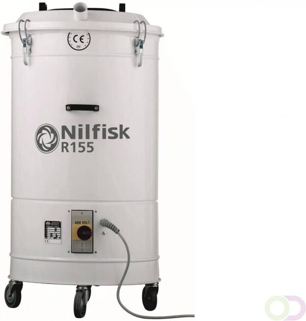 Nilfisk Stofzuiger N-CFM R1305 215 l. SS KW2 2 D460 50