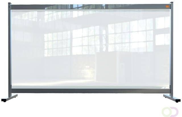 Nobo Premium Plus bureauscherm doorzichtig PVC 1470 x 860 mm