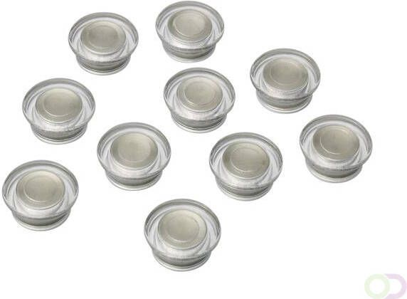 Nobo magneten glasbord transparant pak van 10 stuks - Foto 3
