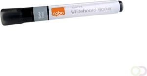 Nobo Viltstift whiteboard Liquid ink drymarker rond zwart 3mm