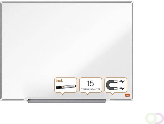 Nobo Whiteboard Impression Pro 45x60cm staal