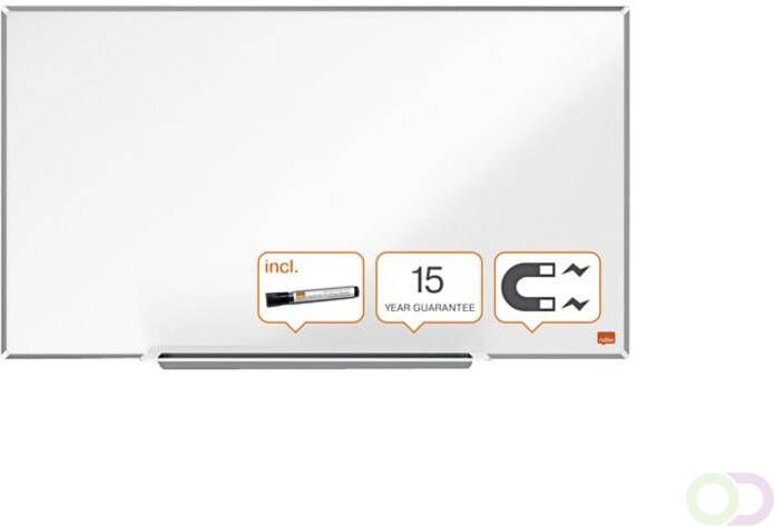 Nobo Whiteboard Impression Pro Widescreen 40x71cm staal