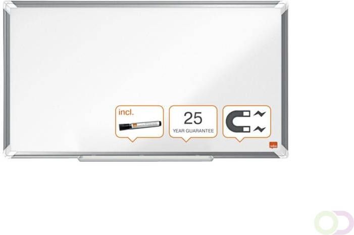 Nobo Whiteboard Premium Plus Widescreen 40x71cm emaille