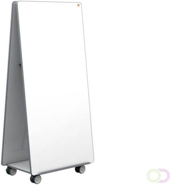 Nobo Move & Meet mobiel systeem met 2 whiteboard panelen ft 180 x 90 cm