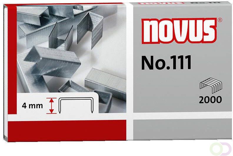 Novus No.111 Doos ?? 2.000 stuks nietjes