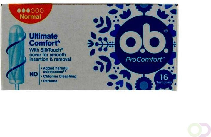 O.B. Tampons OB ProComfort Normal