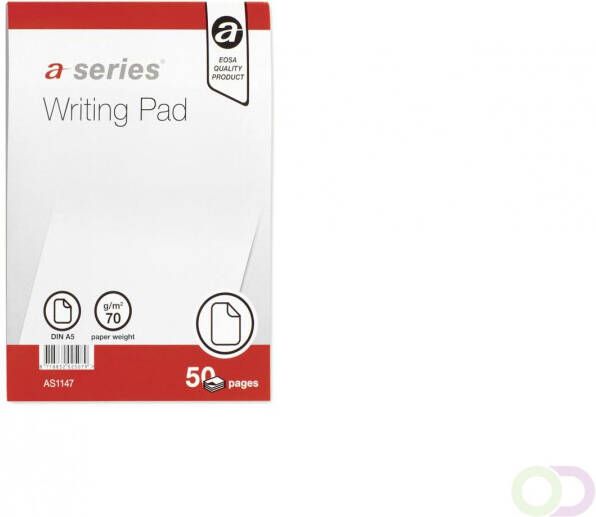 Office-Deals A-series Schrijfblok A5 Blanco 50vel